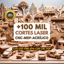 Pack + 100 Mil Arquivos Recorte Cnc Laser Router + Bônus