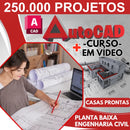 Curso Autocad 2d Em Vídeo + 250 Mil Projetos Em Autocad