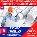 Curso Autocad 2d Em Vídeo + 250 Mil Projetos Em Autocad
