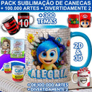 Pack Sublimação Canecas Mais De 100.000 + Divertidamente 2