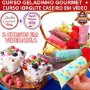 Curso Geladinho Gourmet + Iogurte Caseiro Em Vídeo