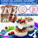 Curso Geladinho Gourmet + Iogurte Caseiro Em Vídeo