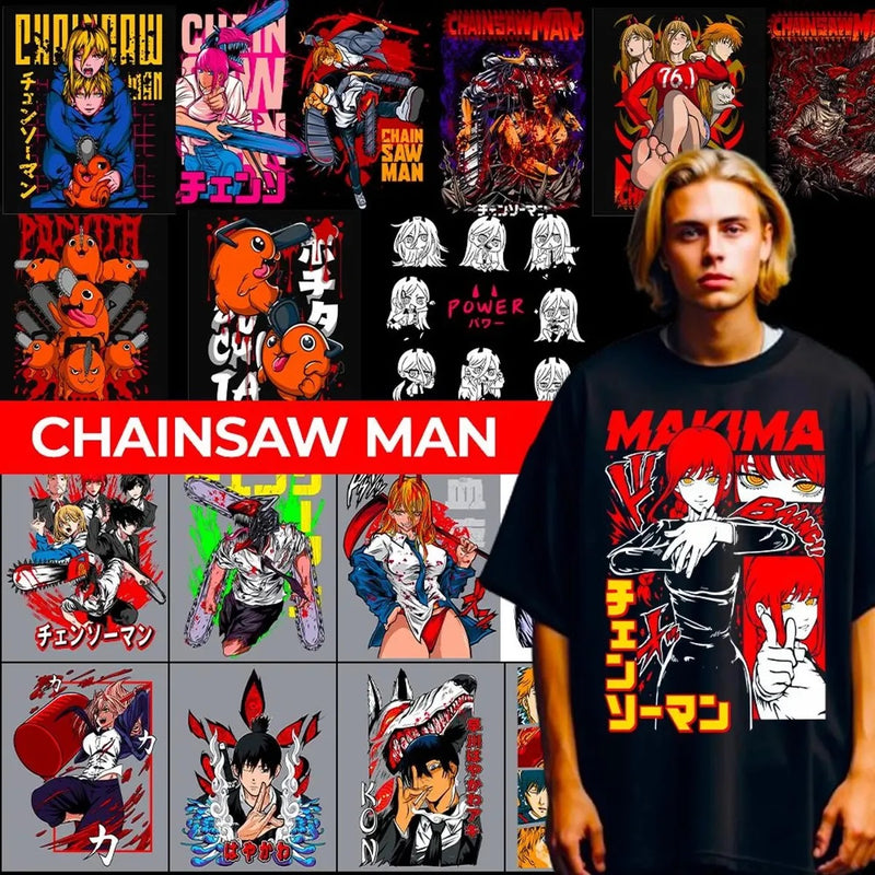 Pack Sublimação de Camisas Anime + de 2.000 Artes