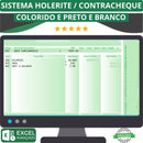 Super Pack: Sistema de Holerite Excel + Dashboards + Modelos Word.