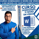 Curso Dominado O Word Em Vídeo + 3.000 Contratos Word.