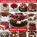 Curso Em Vídeo Bolos Caseiros + De 20 Receitas + PLR com Direito de Revenda