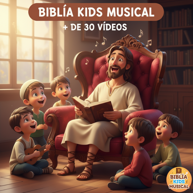 BÍBLIA KIDS MUSICAL – A Palavra de Deus Cantada por Crianças!