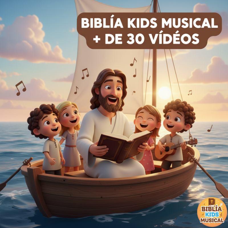 BÍBLIA KIDS MUSICAL – A Palavra de Deus Cantada por Crianças!