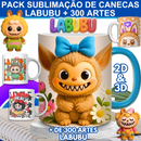 Pack Artes Labubu Sublimação Canecas e Camisas + de 300 Estampas