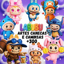 Pack Artes Labubu Sublimação Canecas e Camisas + de 300 Estampas