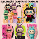 Pack Artes Labubu Sublimação Canecas e Camisas + de 300 Estampas