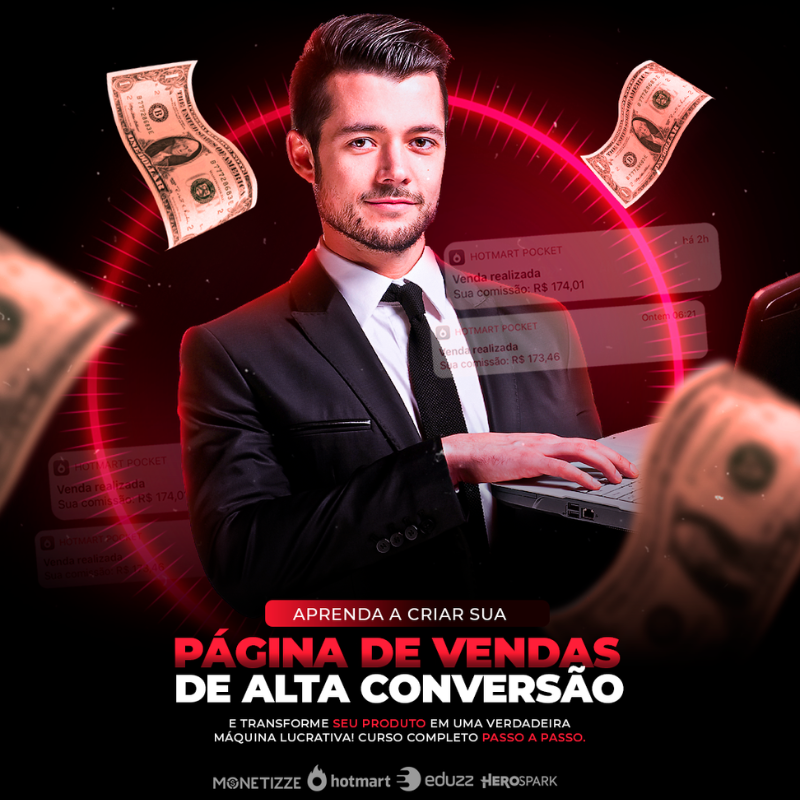 Curso PageUP: Aprenda a Criar páginas de vendas de alta conversão