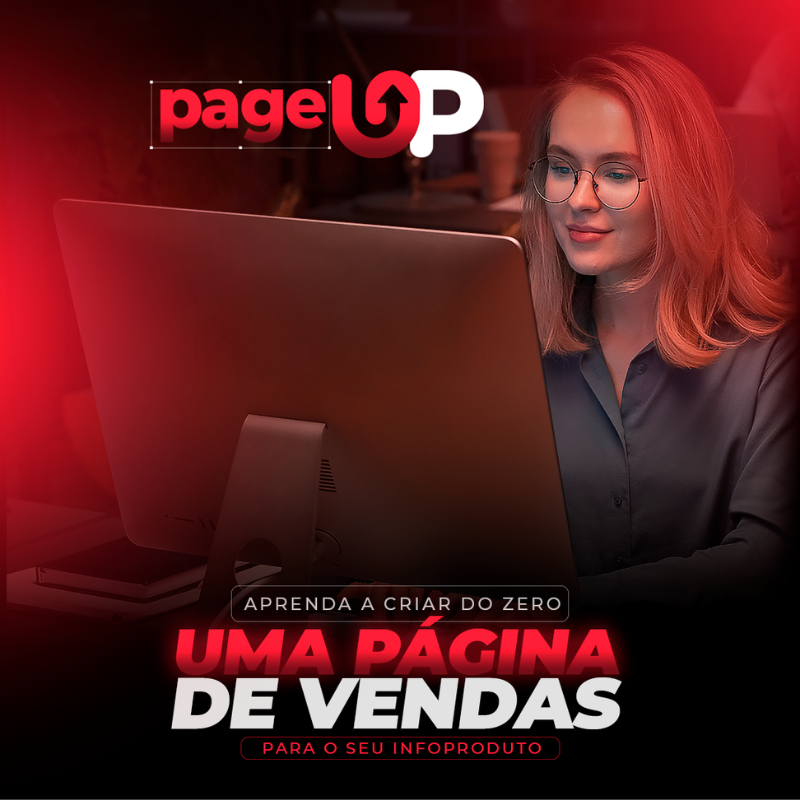 Curso PageUP: Aprenda a Criar páginas de vendas de alta conversão