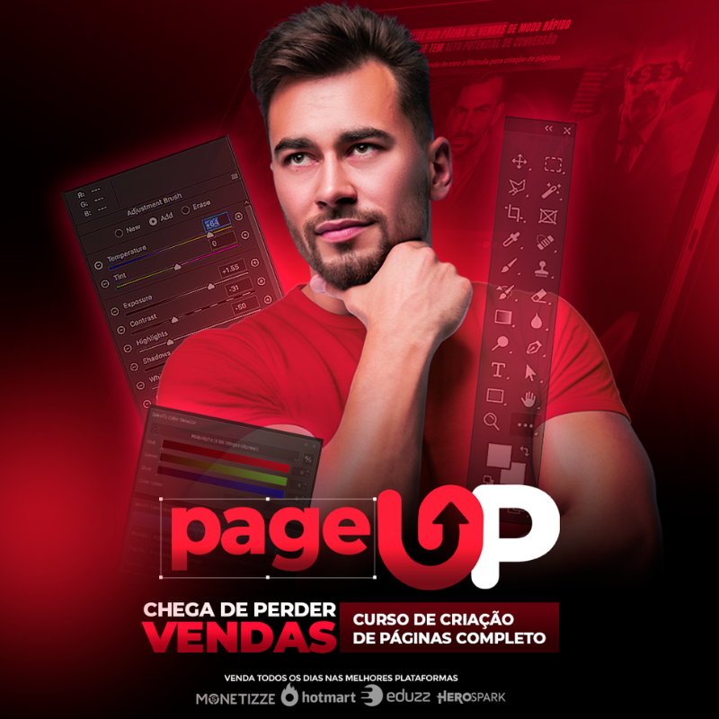 Curso PageUP: Aprenda a Criar páginas de vendas de alta conversão