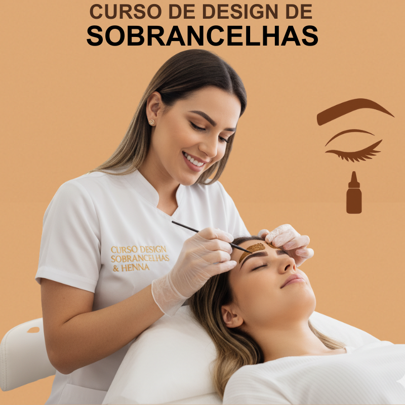 Curso em Vídeo de Design de Sobrancelhas e Henna