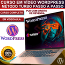 Curso WordPress Turbo em Videoaula com PLR Direito de Revenda.